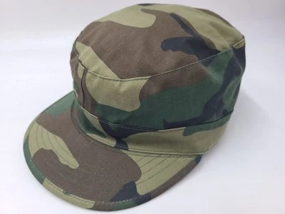 Chapéu boné utilitário camuflado militar 7 EUA exército cadete EUA masculino feminino verde marrom - Imagem 1 de 4