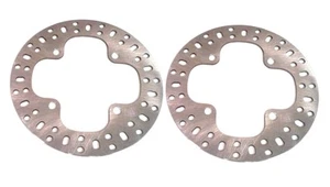 ATVPC Pair of Rear Brake Rotors for Yamaha Grizzly 550 & 700 07-22 - Picture 1 of 4