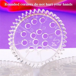 Spirograph Drawing Toys Set Interlocking Gears Drawing Toys Set Drafting Tools - Picture 1 of 4