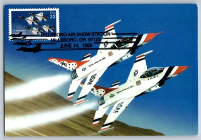 #3167 Air Force Maxi Card W/Airshow Cancel - Image 1 of 2