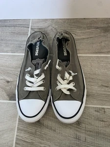 Women's Converse Chuck Taylor All Star Shoreline Sneakers Gray Size 8 Low Top - Picture 1 of 6