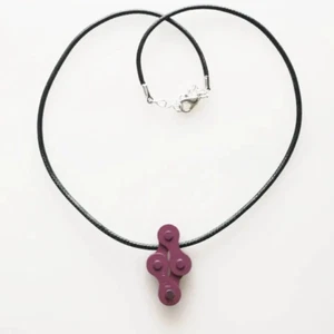 Handmade Bicycle Chain Necklace Perfect Gift for Cyclists! Upcycled Recycled - Picture 1 of 3