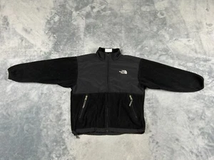 THE NORTH FACE DENALI BOYS JACKET EXTRA LARGE (14/16) BLACK POLARTEC - Picture 1 of 10