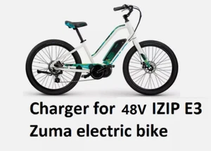 🔥 Caricabatterie 4 PIN per IZIP E3 Zuma ProTour sumo cruscotto bici elettrica 48v - Foto 1 di 4