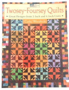 Twosey-Foursey Quilts - designs from 2" x 4" units by Cathy Wierzbicki - Picture 1 of 2
