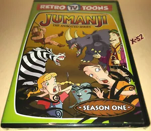 Jumanji DVD animated series Complete Season 1 Bill Fagerbakke Ashley Johnson - Foto 1 di 4