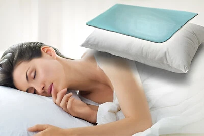 5 STAR SUPER DEALS Cooling Pillow Pad Gel Insert Personal Instant Cooling - Pet Laptop, Hot Flashes