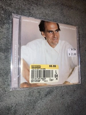 That's Why I'm Here - Audio CD By James Taylor (2000 Sony Music) New Sealed NOS - Image 1 of 4