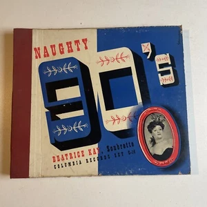 10" 78 RPM Set (4) Beatrice Kay-Naughty 90's/Columbia Set C-14 - Foto 1 di 12