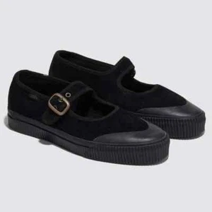 Vans Premium Mary Jane LX Creep Black Sneakers VN000CSGBLK 24 New tag - Picture 1 of 6