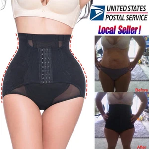 Fajas Colombianas High Waist Shapewear Tummy Body Control Shaper Girdle Panties - Picture 1 of 19