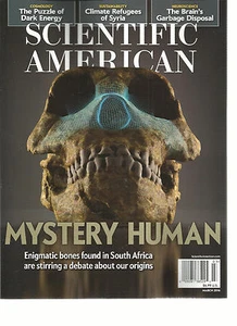 SCIENTIFIC AMERICAN, MARCH, 2016   MYSTERY HUMAN  * THE BRAIN'S GARBAGE DISPOSAL - Picture 1 of 1
