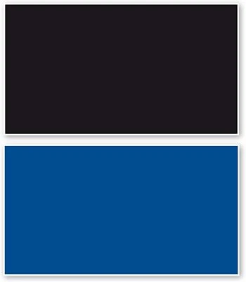 Double Sided Aquarium Background 14 x 48" (40cmx120cm) Black or Blue Theme - Image 1 of 4