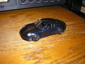 RARE Custom 1/43 Maisto Porsche 911 Carrera 4S Blue w/ Black Wheels Free SHIP - Picture 1 of 4