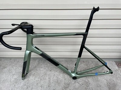 2020 Cannondale Supersix Evo HiMod 58cm Disc Brake Carbon Frameset. Weight 1710g - Image 1 of 4