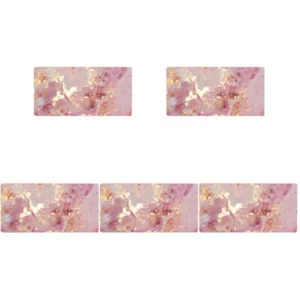 Set of 5 Computer Desk Pad Office Gaming Mat for Keyboard and Mouse - Afbeelding 1 van 12