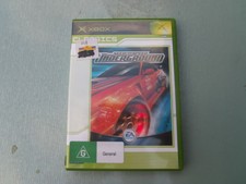 NEED FOR SPEED UNDERGROUND XBOX WITH INSTRUCTION BOOK