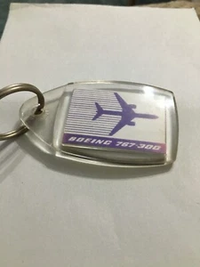 Aeroflot Boeing 767-300 Kunststoff Schlüsselanhänger - Bild 1 von 2