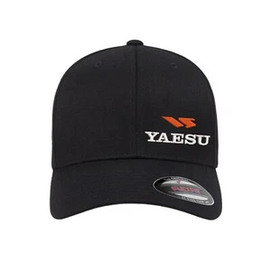 Gorra de pelota ajustada Flexfit bordada con logotipo de radioaficionado YAESU  - Imagen 1 de 15