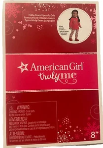 American Girl Truly Me Holiday Dreams Pajamas For 18 inch Dolls Christmas NEW - Picture 1 of 4