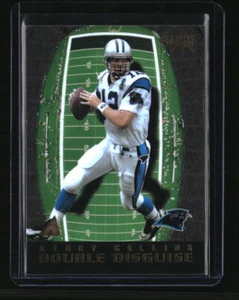 1996 Pinnacle #12 Kerry Collins / Steve Young Double Disguise - Picture 1 of 2