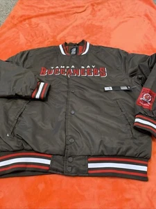 NFL Tampa Bay Buccaneers Satin Jacke $ 130 Gr. X-Large Zinn NFL Team Bekleidung - Bild 1 von 5