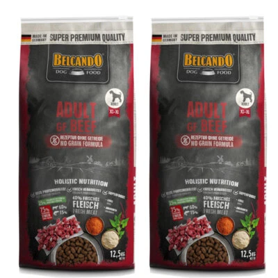 2 x 12,5 kg Belcando Adult GF Beef  - Bild 1 von 3