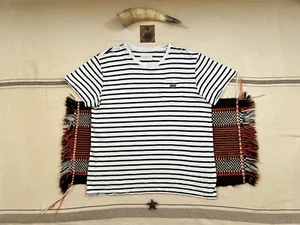 Denim Supply Breton Slub T-Shirt L Single Stitch Pocket 50s Cap Sleeves RRL ish - Picture 1 of 15