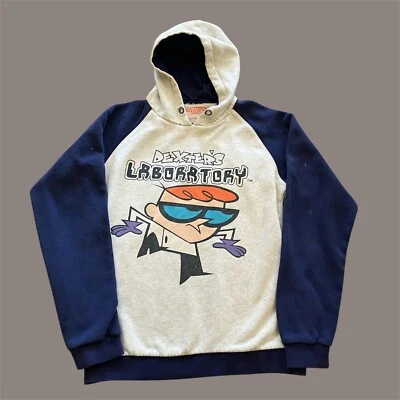 Sudadera con capucha Dexter's Laboratory para hombre suéter mediano Cartoon Network Foto 1 de 4