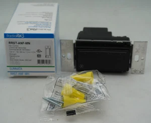 Lutron Sunnata RRST-ANF-MN Midnight Black Radio RA3 Fan Control - Picture 1 of 4