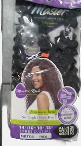 Kems Brazilian Hair Body Way  Black  - Picture 1 of 1