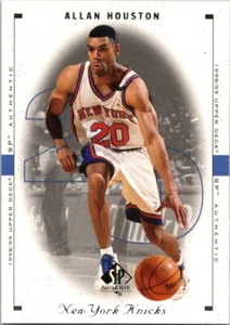 1998 SP Authentic - #60 Allan Houston - Picture 1 of 2