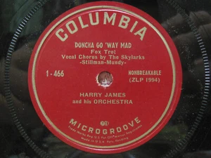 Harry James – Doncha Go 'Way Mad / Truly, 7" 33 RPM VG (28C) - Picture 1 of 2