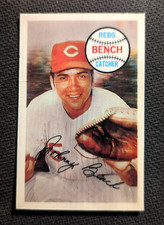 1970 Kellogg’s 3-D Superstars Xograph #58 Johnny Bench Cincinnati Reds Card