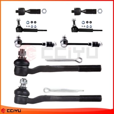 Set Of 8 For 1996-2002 Toyota 4Runner Rear Tie Rod End Stabilizer Bar End Link Foto 1 de 4