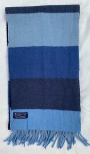 Burberry's of London classic Plain scarf 100% Cashmere Blue/Navy Scarf (4CLR15) - Picture 1 of 5