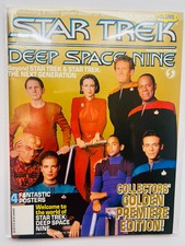 Star Trek Deep Space Nine Magazine 1993 Vol 1 Golden Premier Edition w Posters