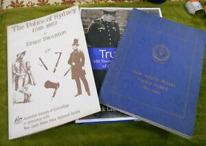 #TT.   THREE(3) BOOKS - HISTORY OF NEW SOUTH WALES POLICE
