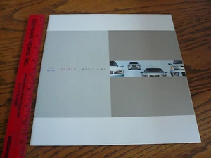 2001 I30 QX4 2002 Q45 G20 Infiniti Sales Brochure - Imagen 1 de 3