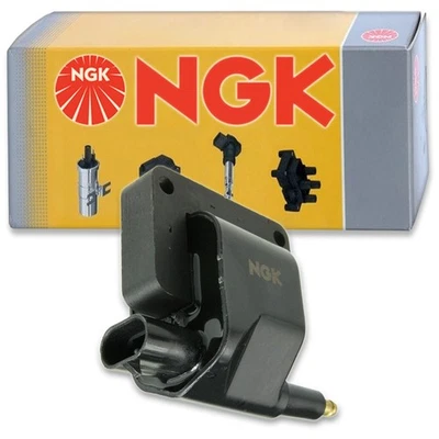 1 pc NGK Ignition Coil for 1995-1997 Dodge B1500 3.9L V6 5.2L V8 - Spark bp - Image 1 of 4