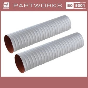 2x Heizschlauch für PORSCHE 964 Carrera Wärmetauscher zu Heizklappenkasten - Picture 1 of 10