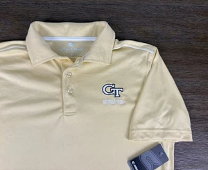 Colosseum Georgia Tech Herren Small Poloshirt Gold Gelb Jacken NCAA ACC Neu - Bild 1 von 15