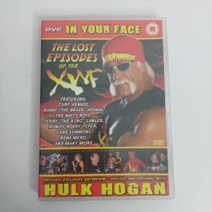 WWE / WWF Hulk Hogan In Your Face - Lost Episodes XWF DVD PAL Region Free - Foto 1 di 8