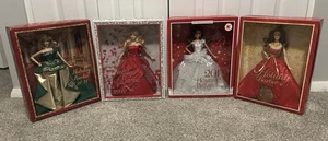 Barbie Neu im Karton Holiday Barbie Collector Doll Lot - 2011, 2012, 2013 & 2014 NRFB - Bild 1 von 14