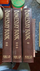 Domesday Buch - 3 Bände Set - Folio Society - Leder - 2003 1. Auflage - Bild 1 von 2