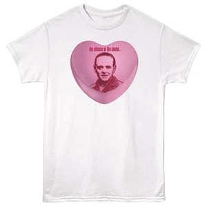 Silence Of The Lambs Hannibal Lector Face In A Candy Heart Men's T Shirt - Picture 1 of 6