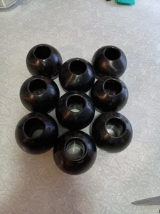 Paquete de 9 bolas de amarre de muelle, evitan que las líneas se rocen, se adaptan a la línea marina estándar - Imagen 1 de 6