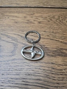 Scion Logo Keychain OEM Silver Oval Metal Key Ring Unused - Picture 1 of 5