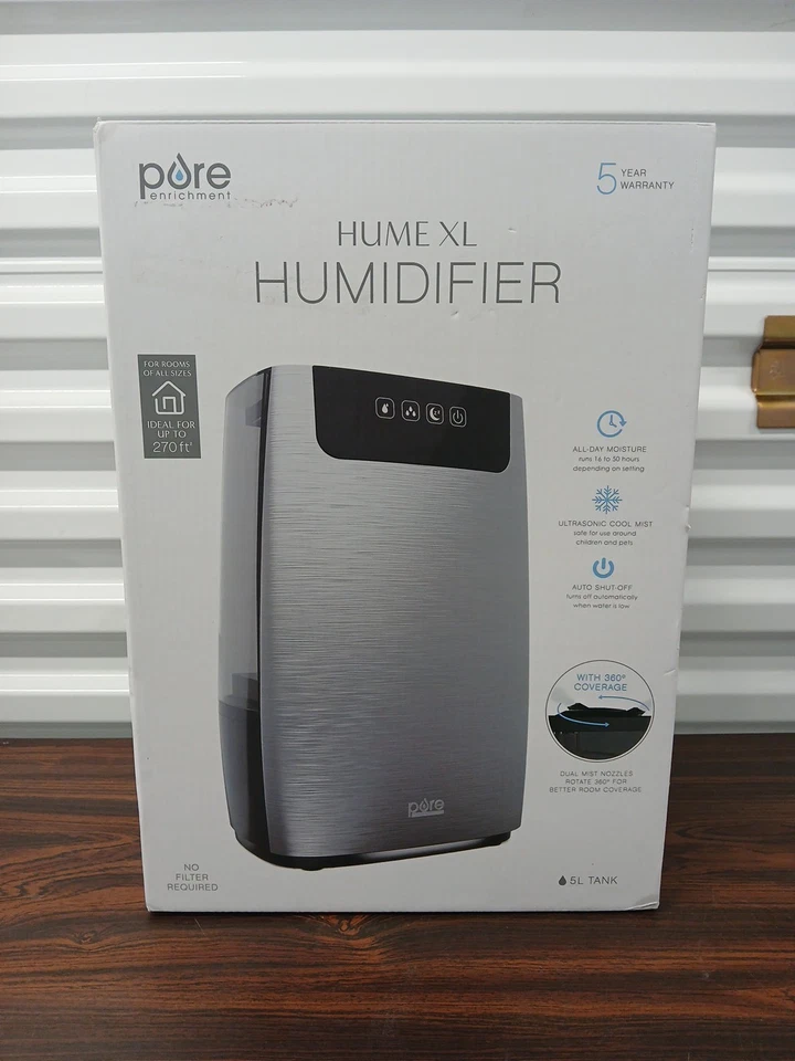 Humidificador de niebla fría Pure Enrichment Hume XL tanque ultrasónico de 5 L  Foto 1 de 4