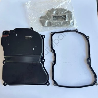 For Golf Jetta Beetle CC Passat Rabbit Transmission Oil Pan w/ Filter Gasket Kit Foto 1 de 4